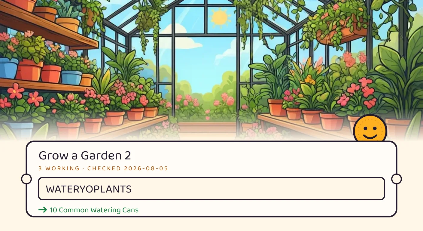 A Grow a Garden 2 themed scene above a code card showing the working code FREESEED and its reward: 3 Uncommon Seed Pack/ Fall Seed Pack, checked September 15, 2026